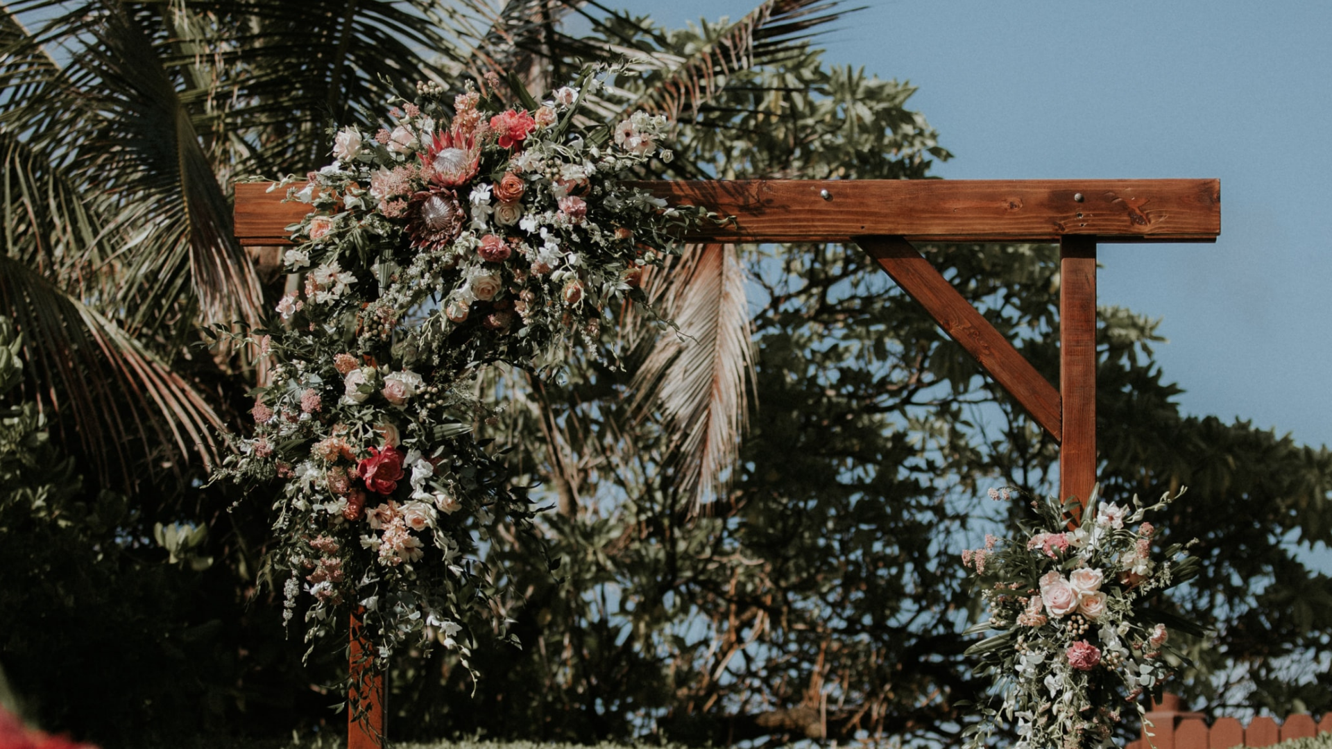 Decoración para boda civil sencilla en casa