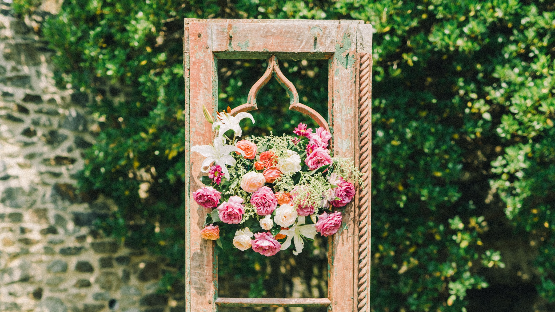Decoración para boda civil sencilla en casa