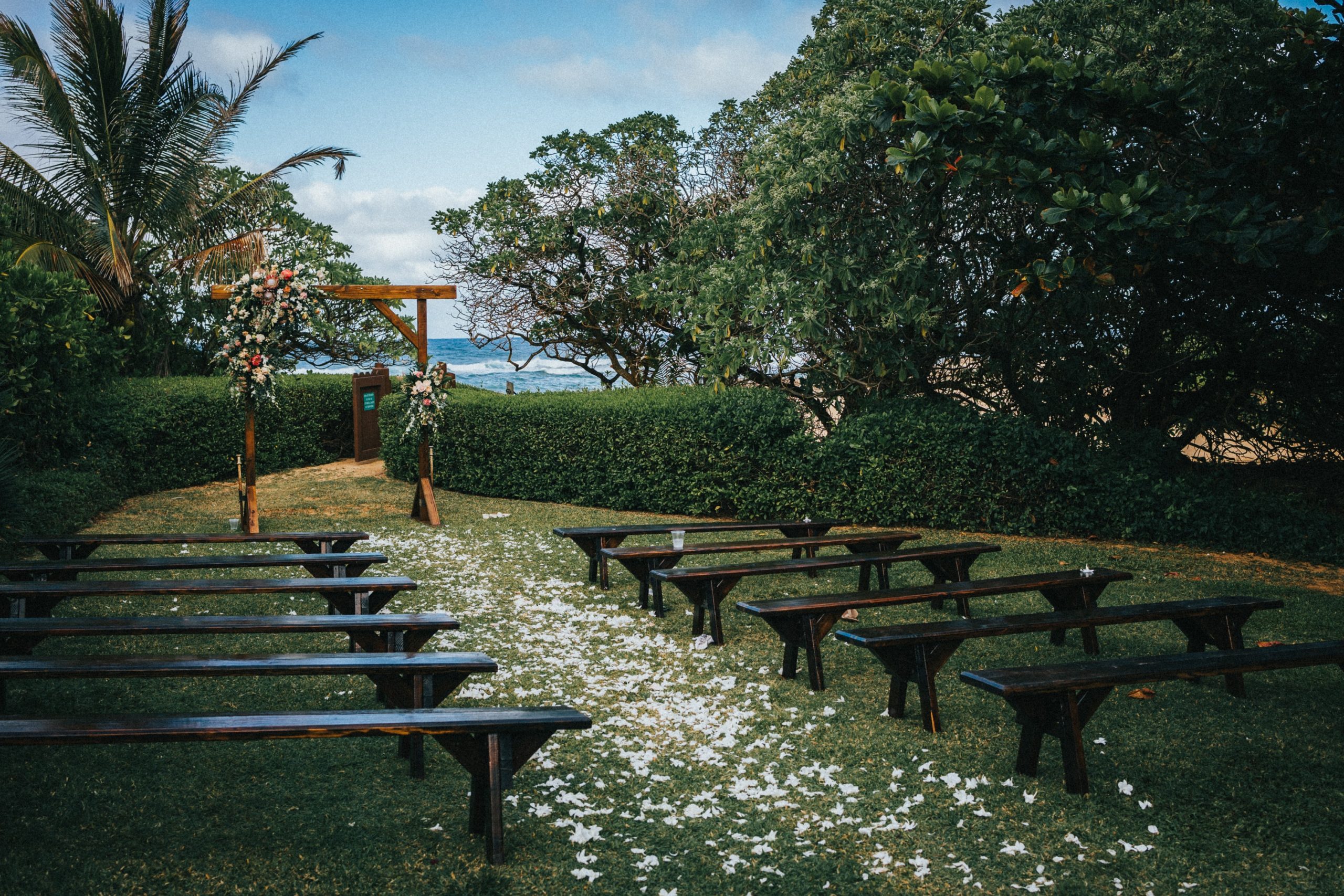 Decoración para boda civil sencilla en casa